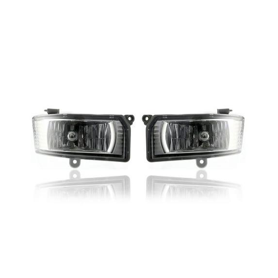 Fog Light Assembly - Compatible/Replacement for '05-06 Toyota Camry SE/XLE (USA Built) - Pair, Left Driver + Right Passenger Set - 8121006040, 8122006040