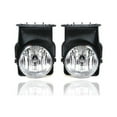 thumbnail image 1 of Fog Light Assembly - Compatible/Replacement for '05-07 GMC Sierra - Pair, Left Driver + Right Passenger Set - 15776381, 15776380 CAPA Fits select: 2005-2007 GMC NEW SIERRA, 1 of 4