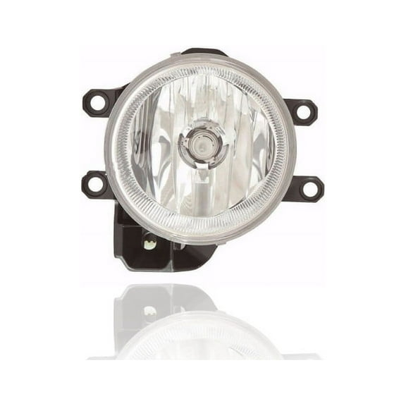 Fog Light Assembly - Compatible/Replacement for '15-18 Lexus ES350/CT200h/Prius, 16-21 Toyota RAV4 - Halogen, Round - Left Hand - Driver - 8122047010 - CAPA Fits select: 2015 TOYOTA PRIUS PLUG-IN