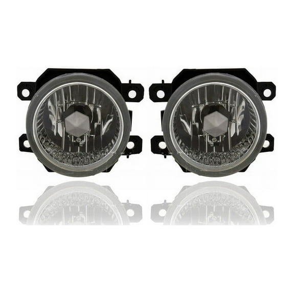 Fog Light Assembly - Compatible/Replacement for '15-19 Subaru Fog - Halogen, Steer Responsive With Adaptive Light System - Pair, Left Driver + Right Passenger Set - 84501FJ021, 84501FJ031