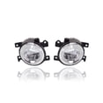 thumbnail image 1 of Fog Light Assembly - Compatible/Replacement for '16-17 Infiniti Q50, 14-18 Hybrid, 15-17 QX80, 15-15 Q70/Q70L/Hybrid - Pair, Left Driver + Right Passenger Set - 261504GA0B, 261554GA0B - CAPA, 1 of 4