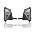 thumbnail image 1 of Fog Light Assembly - Compatible/Replacement for '16-18 Toyota Prius 3/4-Touring - LED - Pair, Left Driver + Right Passenger Set - 8121047030, 8122047030, 1 of 4
