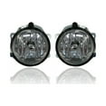 thumbnail image 1 of Fog Light Assembly - Compatible/Replacement for '16-19 Mitsubishi Outlander, 18-20 Plug-In Hybrid, 18-19 Sport - Halogen - Pair, Left Driver + Right Passenger Set - 8321A669 - CAPA, 1 of 3