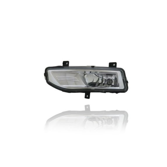 Fog Light Assembly - Compatible/Replacement for '17-19 Nissan Versa Note Hatchback, 17-19 Rogue/Hybrid - Left Hand - Driver - 261558995A CAPA Fits select: 2018-2020 NISSAN KICKS
