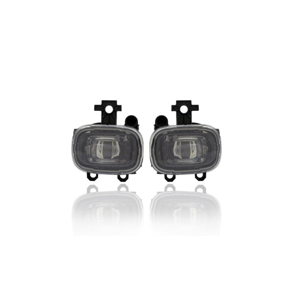 Fog Light Assembly - Compatible/Replacement for '21-23 Nissan Rogue SL/Platinum, 22-23 Pathfinder - LED - Pair, Left Driver + Right Passenger Set - 261508990D, 261558990D