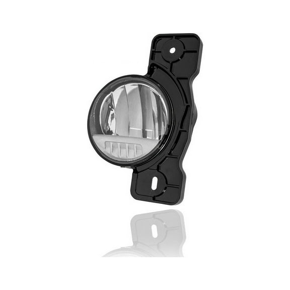 Fog Light Assembly - Compatible/Replacement for '07-22 Jeep Wrangler, 20-22 Gladiator For Metal Bumper - LED - Left Hand - Driver - 68304049AF - CAPA