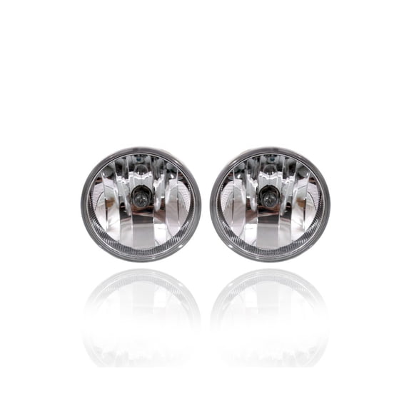 Fog Light Assembly - Compatible/Replacement for '10-12 Chevrolet Camaro - With HID - Pair, Left Driver + Right Passenger Set - 92231388