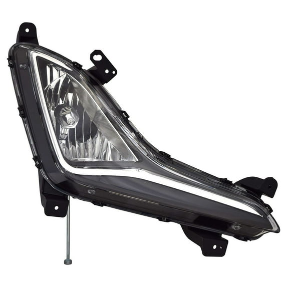 Fog Light Assembly RH/Pass for 14 16 Hyundai Elantra 19-6107-00-9 TYC