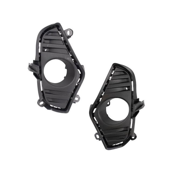 Fog Light Bezel Set 2 Piece - Compatible with 2019 - 2021 Toyota RAV4 2020