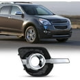 thumbnail image 1 of Fog Light Bezel for 2010 2011 2012 2013 2014 2015 Chevy Equinox,Fog Lamp Bezel Cover with Chrome Trim (Only Passenger Side), 1 of 6