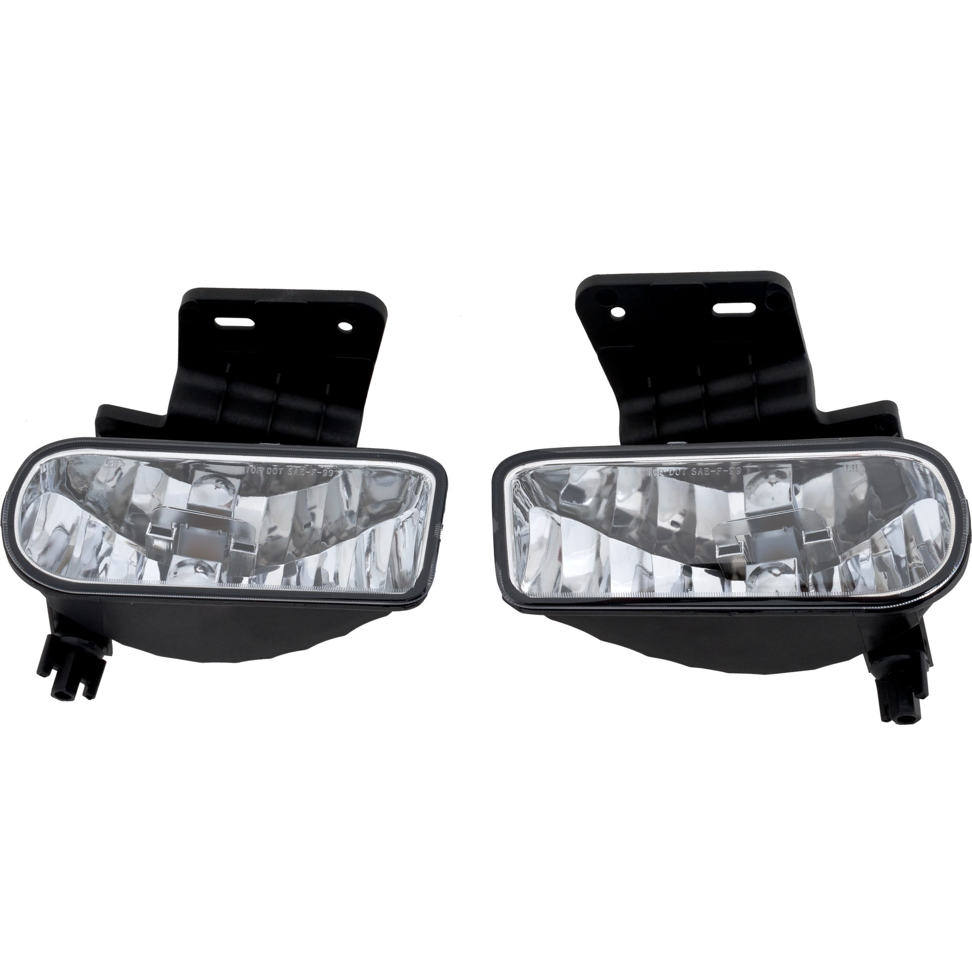Fog Light Compatible with 2000-2006 Chevrolet Tahoe 1999-2002 Silverado 1500 Left Driver and Right Passenger With bulb(s)