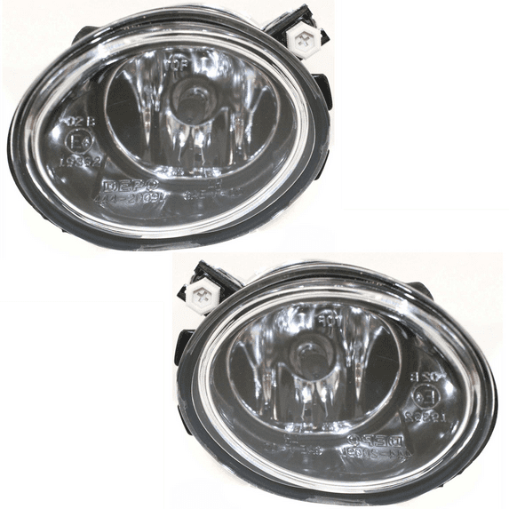 Fog Light Compatible with 2001-2005 BMW 330Ci 330i Left Driver and Right Passenger With bulb(s)