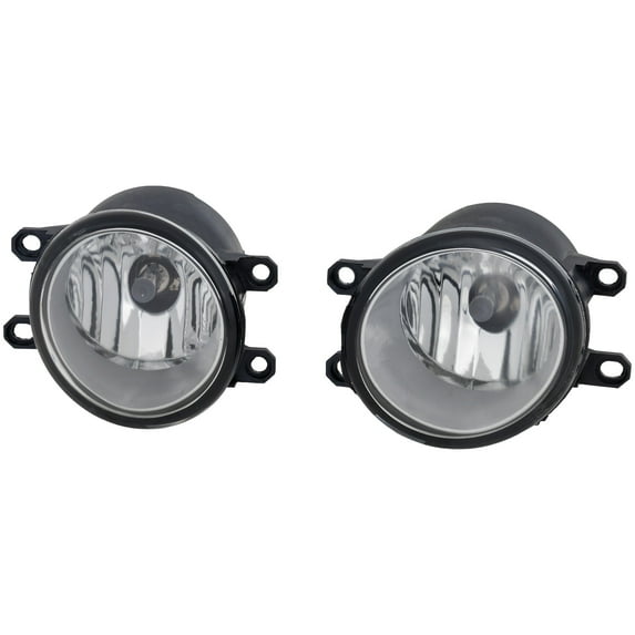 Fog Light Compatible with 2009-2013 Toyota Corolla 2010-2013 Lexus RX450h Left Driver and Right Passenger With bulb(s)