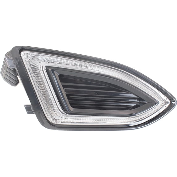 Fog Light Compatible with 2015-2018 Ford Edge Front, Right Passenger With bulb(s)