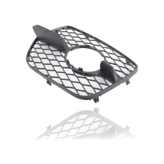 Fog Light Cover - Compatible/Replacement for '08-14 BMW X6/Hybrid - With Lamp Hole, Black - Left Hand - Driver - 51117176277