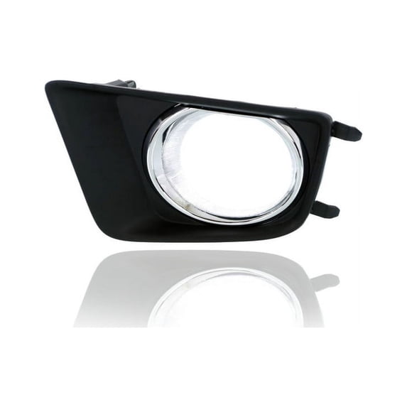 Fog Light Cover - Compatible/Replacement for '13-15 Toyota Tacoma X-Runner/PreRunner - With Lamp Hole, Chrome - Right Hand - Passenger - 8148104030