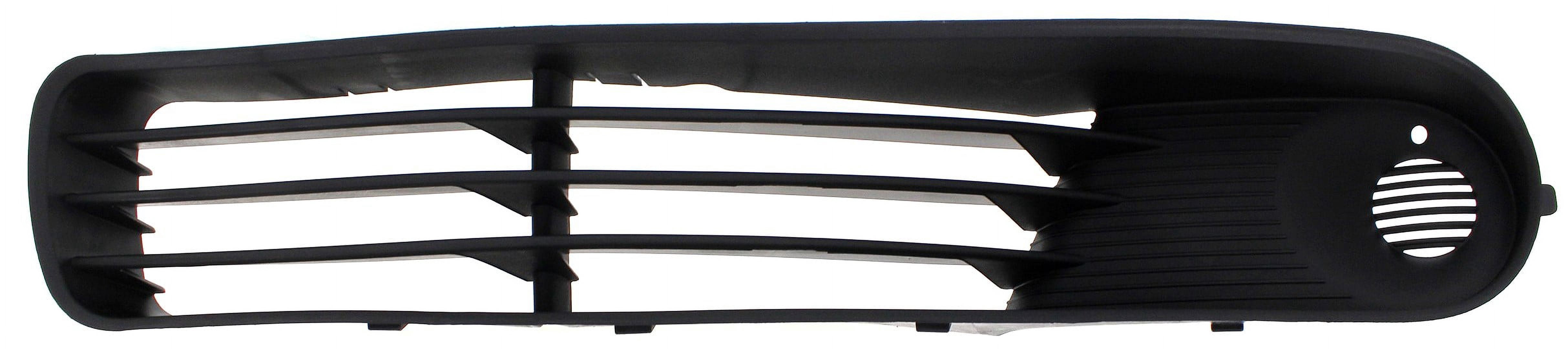 Fog Light Cover Compatible with 2005-2009 Pontiac G6 Left Driver Textured Dark Gray
