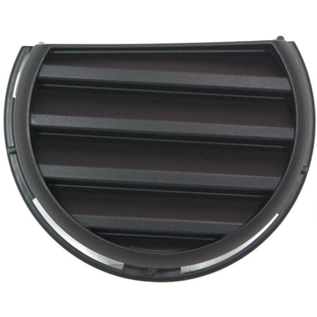 Fog Light Cover Compatible with 2006-2011 Chevrolet HHR Left Driver Textured Black