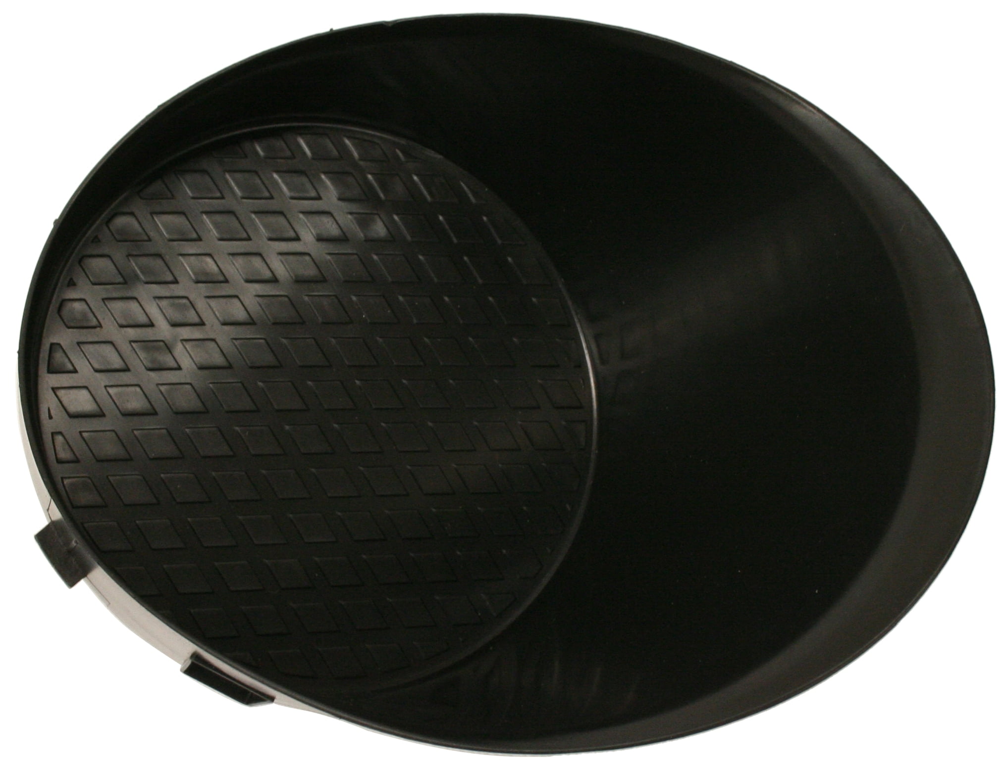 Fog Light Cover Compatible with 2007-2013 Toyota Tundra Right Passenger Black