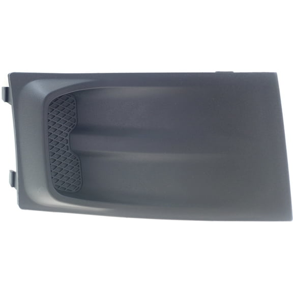 Fog Light Cover Compatible with 2008-2011 Ford Focus Left Driver Textured Black