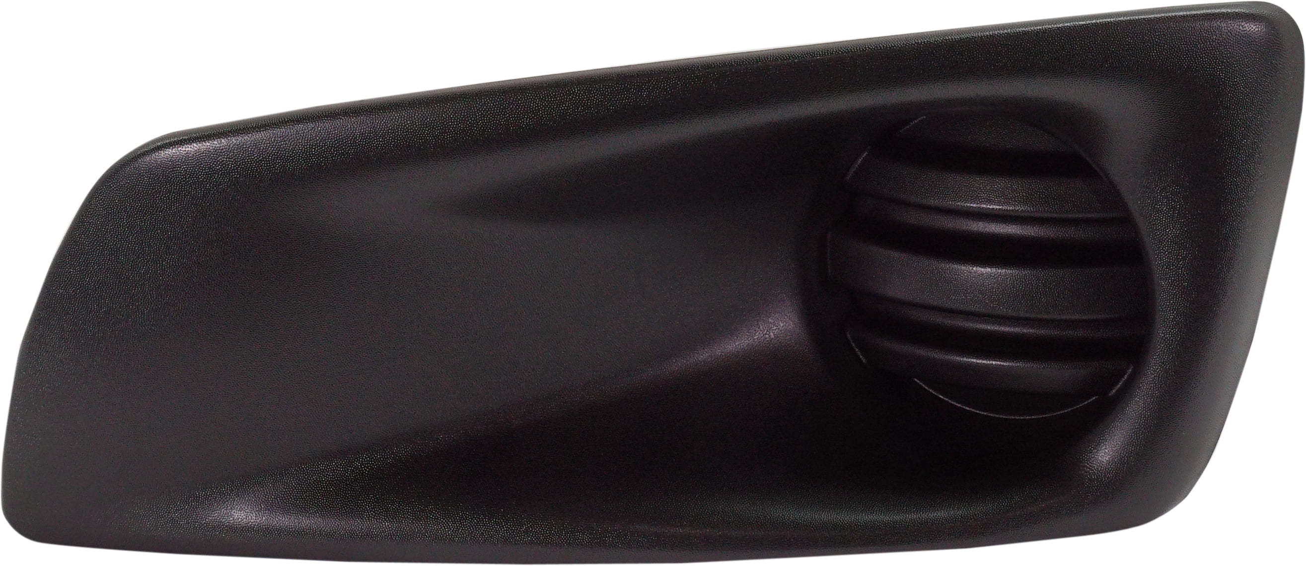 Fog Light Cover Compatible with 2008-2015 Kenworth T660 Left Driver Black