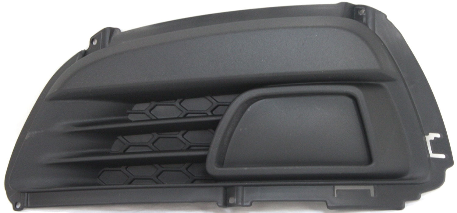 Fog Light Cover Compatible with 2009-2010 Kia Optima Magentis Left Driver Black