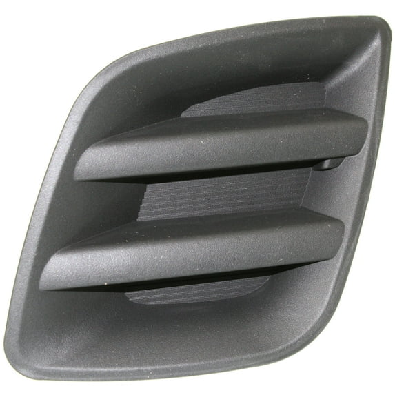 Fog Light Cover Compatible with 2009-2012 Toyota RAV4 Left Driver Black