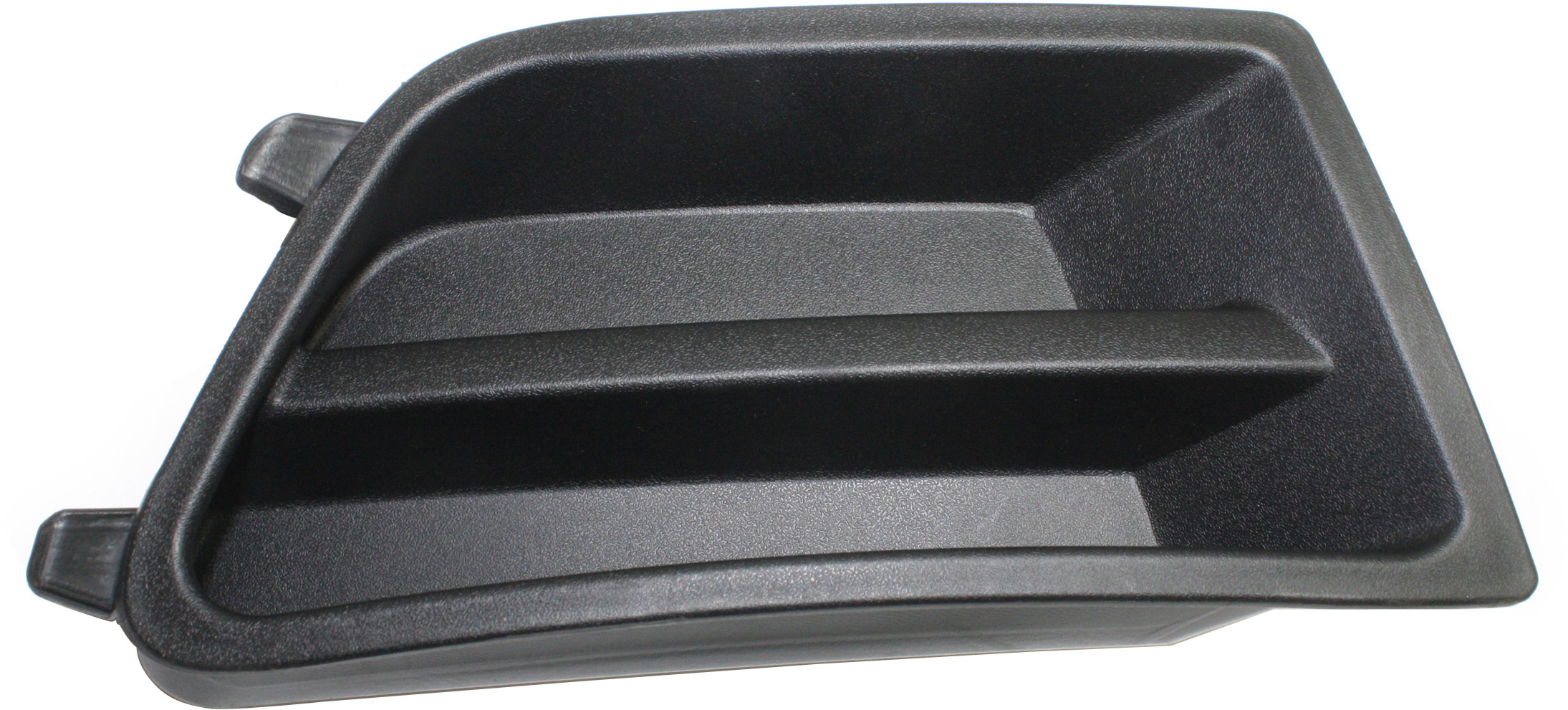 Fog Light Cover Compatible with 2010-2012 Ford Mustang Right Passenger Textured Black