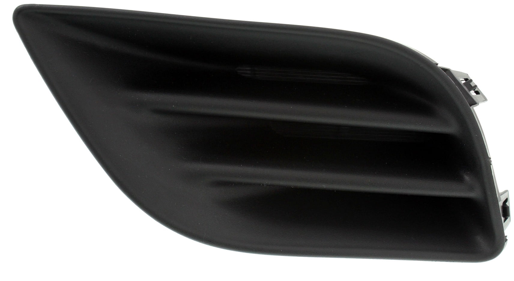 Fog Light Cover Compatible with 2012-2014 Nissan Versa Left Driver Textured Black