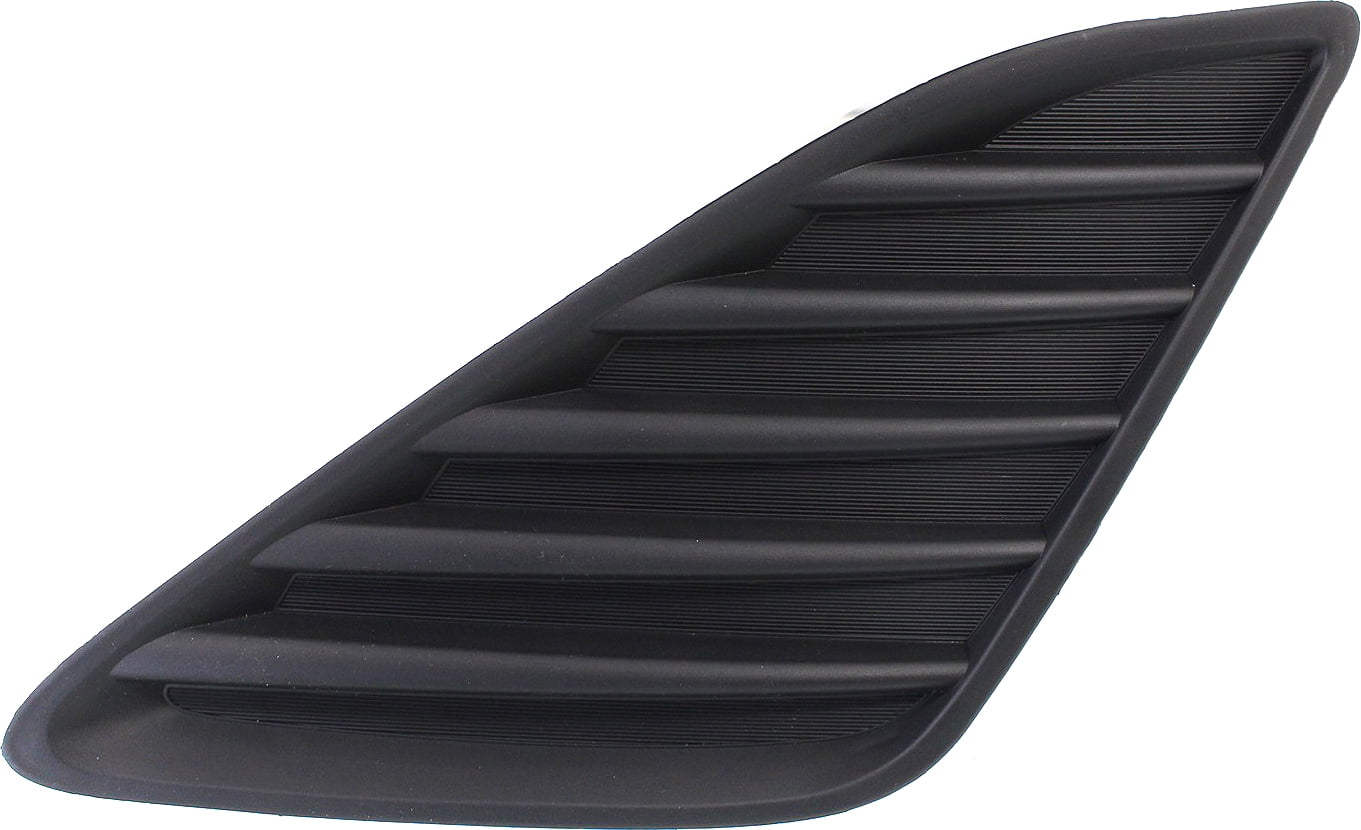 Fog Light Cover Compatible with 2012-2014 Toyota Camry Left Driver Black