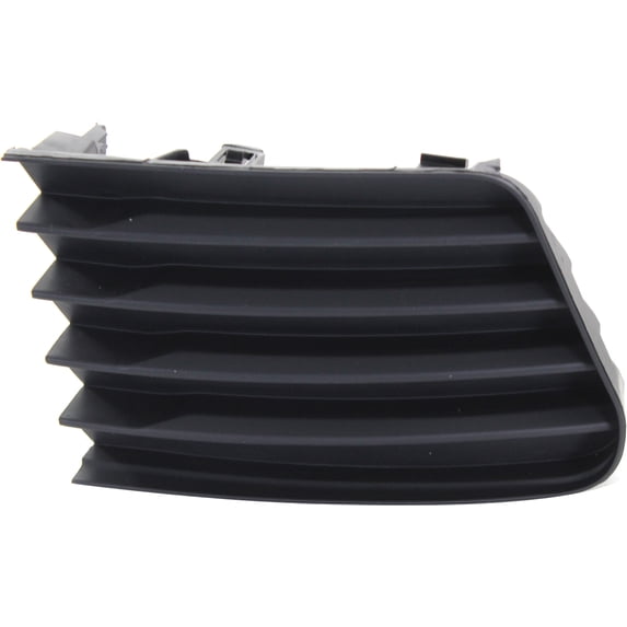 Fog Light Cover Compatible with 2012-2014 Toyota Prius V Left Driver Black