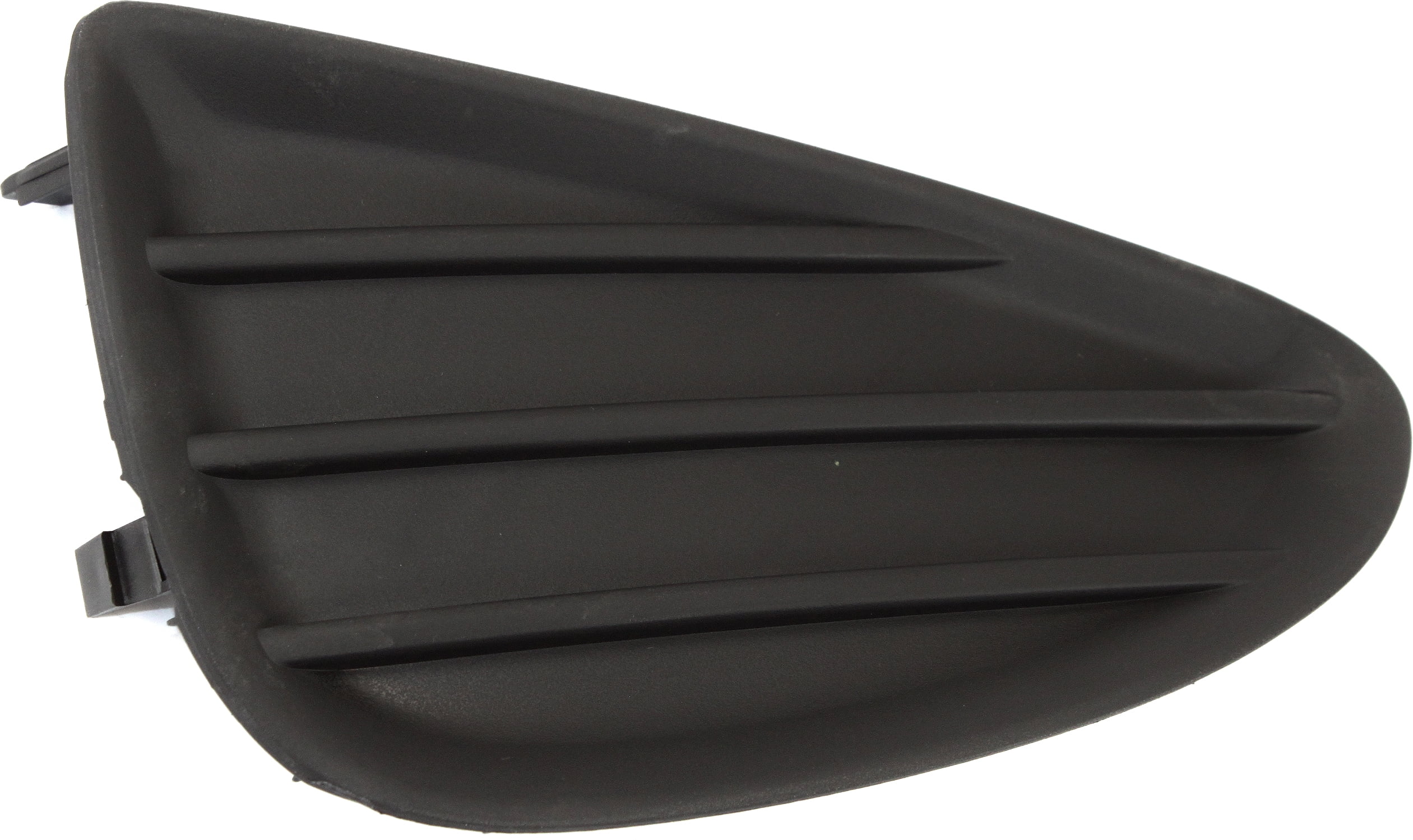 Fog Light Cover Compatible with 2012-2014 Toyota Yaris Left Driver Textured Black