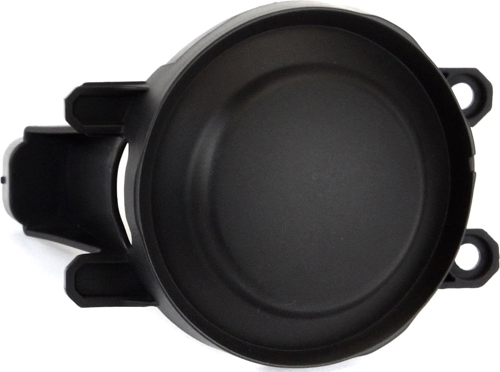 Fog Light Cover Compatible with 2012-2015 Toyota Tacoma Left Driver Black
