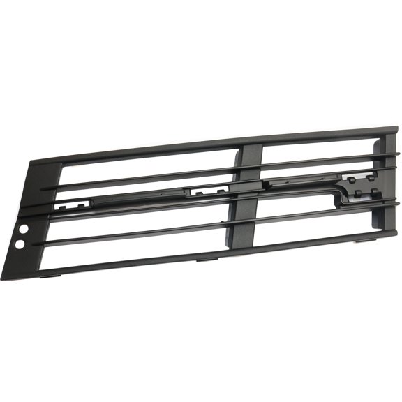 Fog Light Cover Compatible with 2013-2015 BMW 750i xDrive Left Driver Textured Black