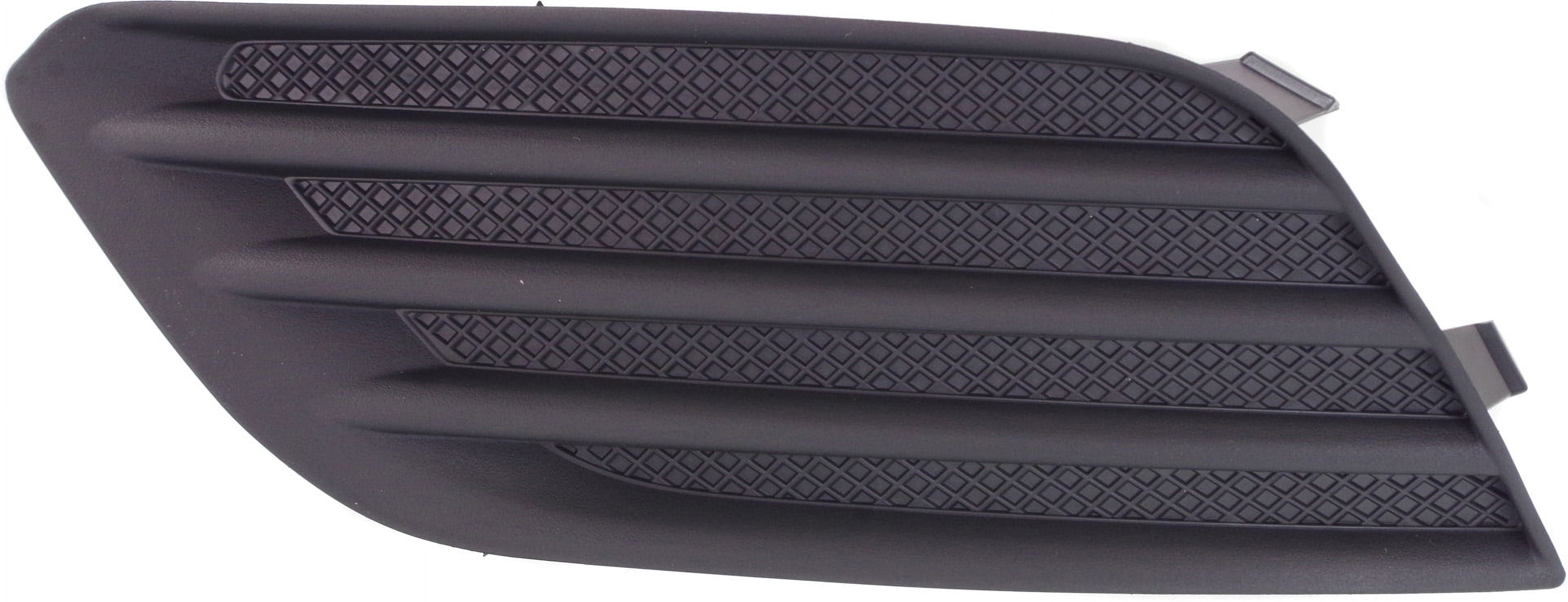 Fog Light Cover Compatible with 2013-2016 Buick Encore Left Driver Textured Black