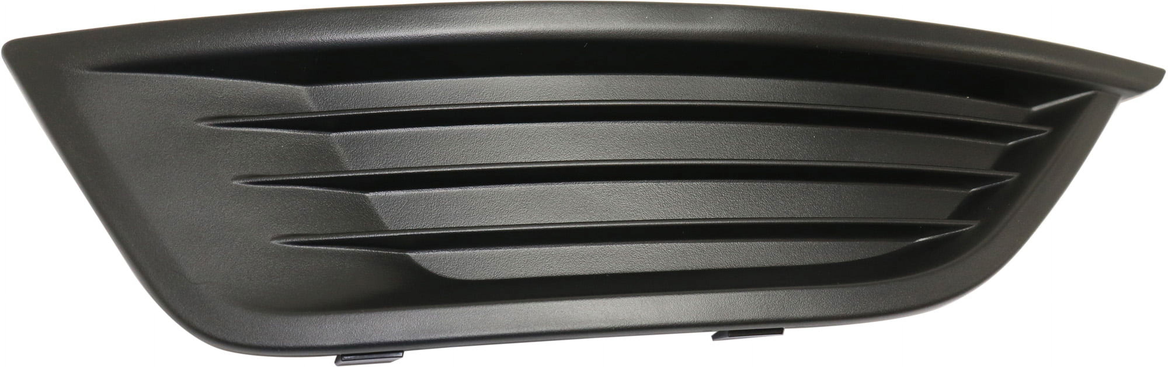 Fog Light Cover Compatible with 2013-2019 Ford Taurus Right Passenger Textured Black