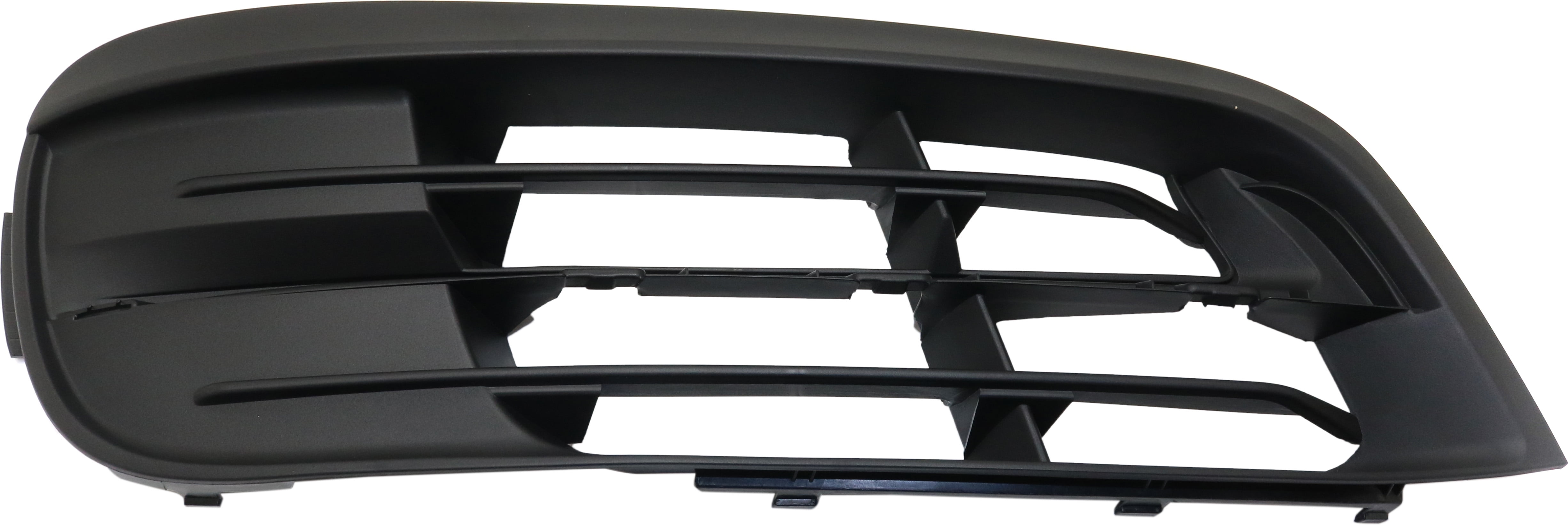 Fog Light Cover Compatible with 2014-2016 BMW 528i xDrive Right Passenger Textured Black