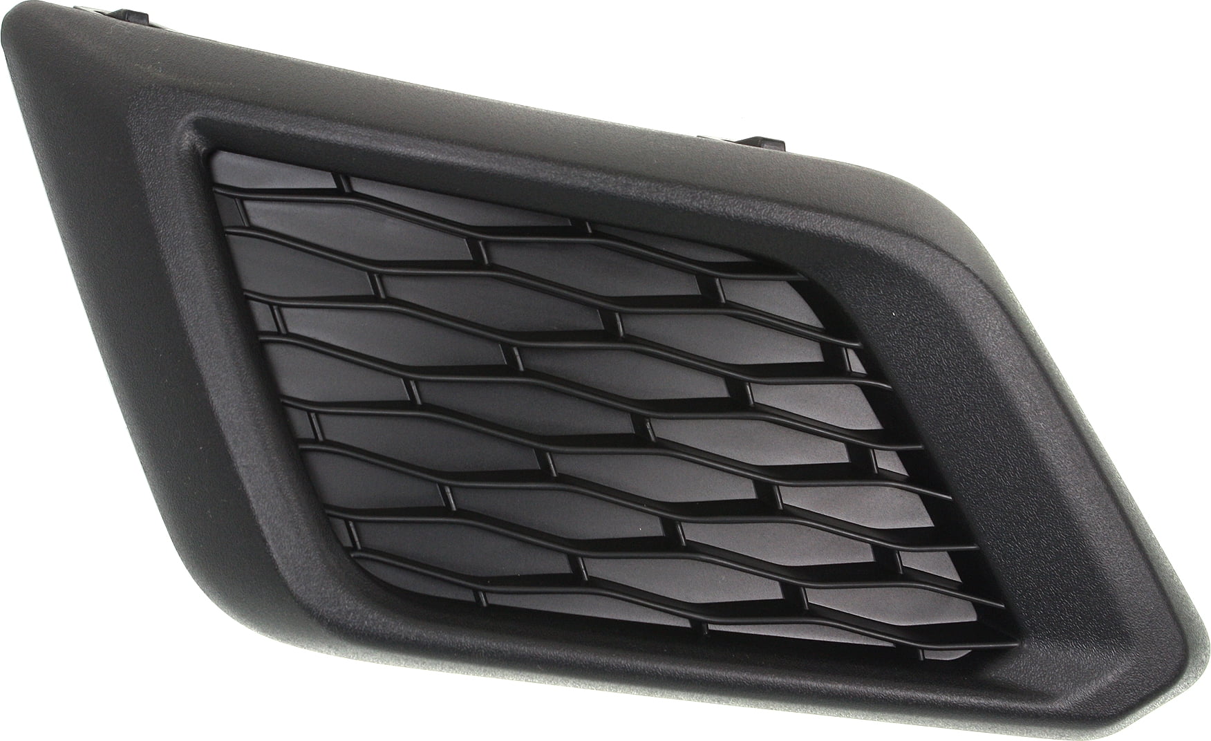 Fog Light Cover Compatible with 2014-2016 Nissan Rogue Left Driver Textured Black