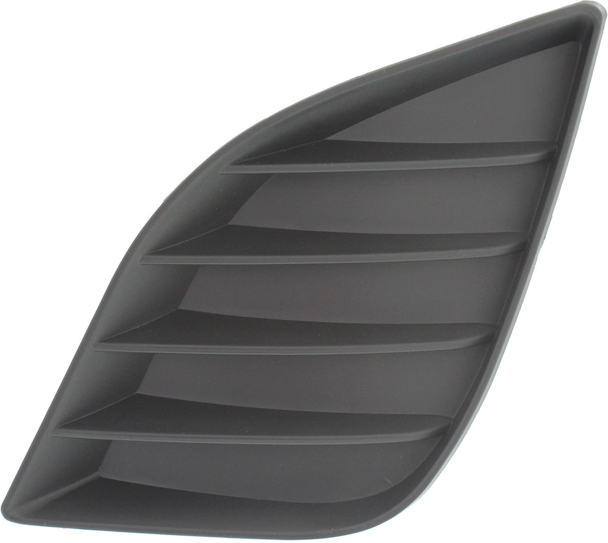 Fog Light Cover Compatible with 2014-2016 Toyota Corolla Right Passenger Textured Black CAPA Certified