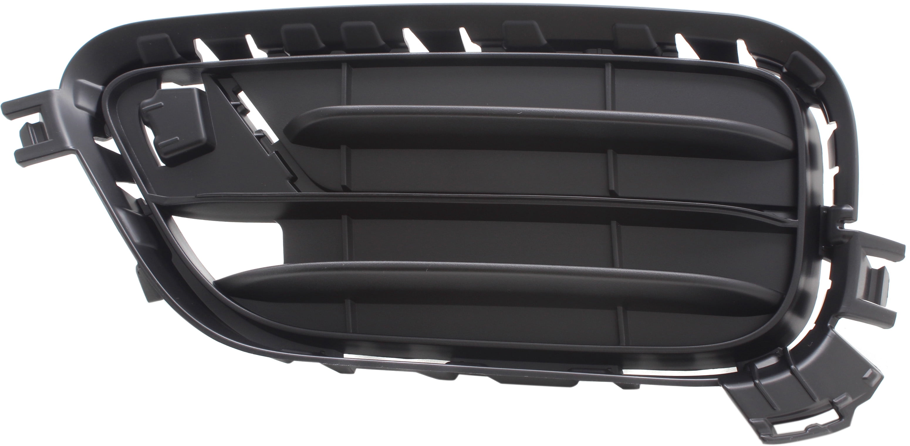 Fog Light Cover Compatible with 2015-2017 BMW X3 Left Driver Black