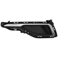 thumbnail image 1 of Fog Light Cover Compatible with 2015-2017 Hyundai Sonata Front, Left Driver Black, 1 of 5