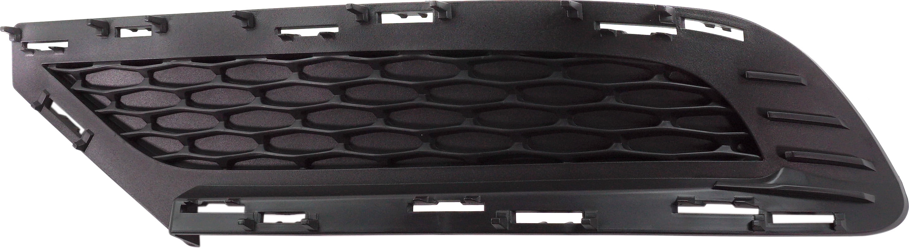 Fog Light Cover Compatible with 2015-2020 Chrysler 300 Left Driver Textured Black