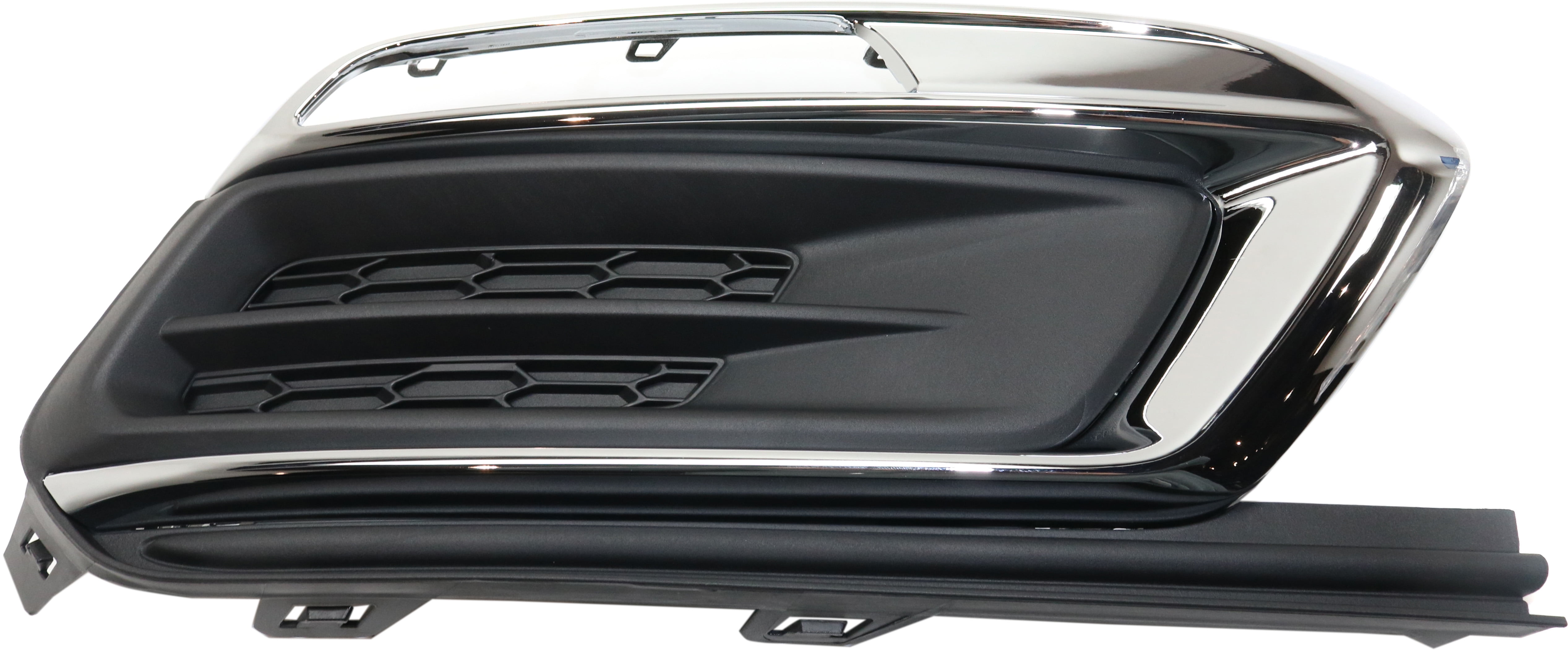 Fog Light Cover Compatible with 2015 Chevrolet Cruze 2016 Limited Right Passenger Black