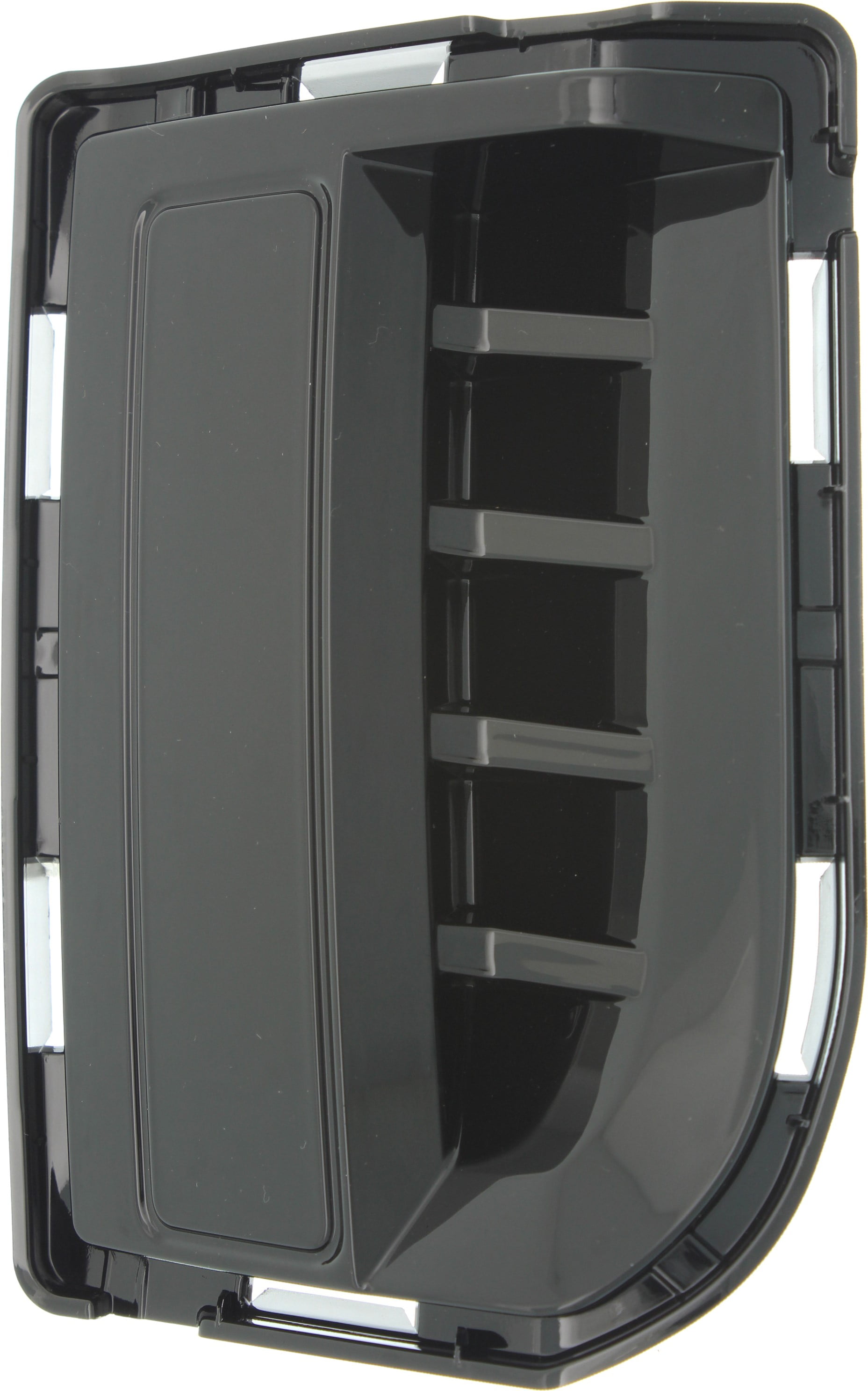 Fog Light Cover Compatible with 2016-2017 GMC Terrain Right Passenger Black