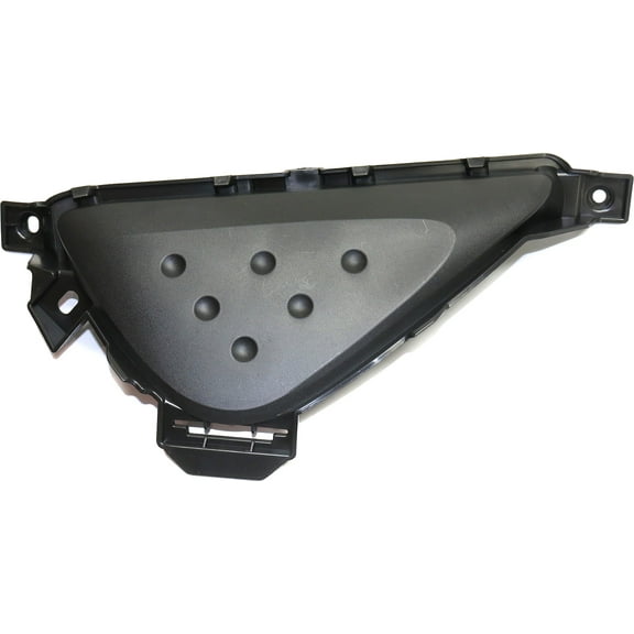 Fog Light Cover Compatible with 2016-2018 Toyota Prius Left Driver Textured Black