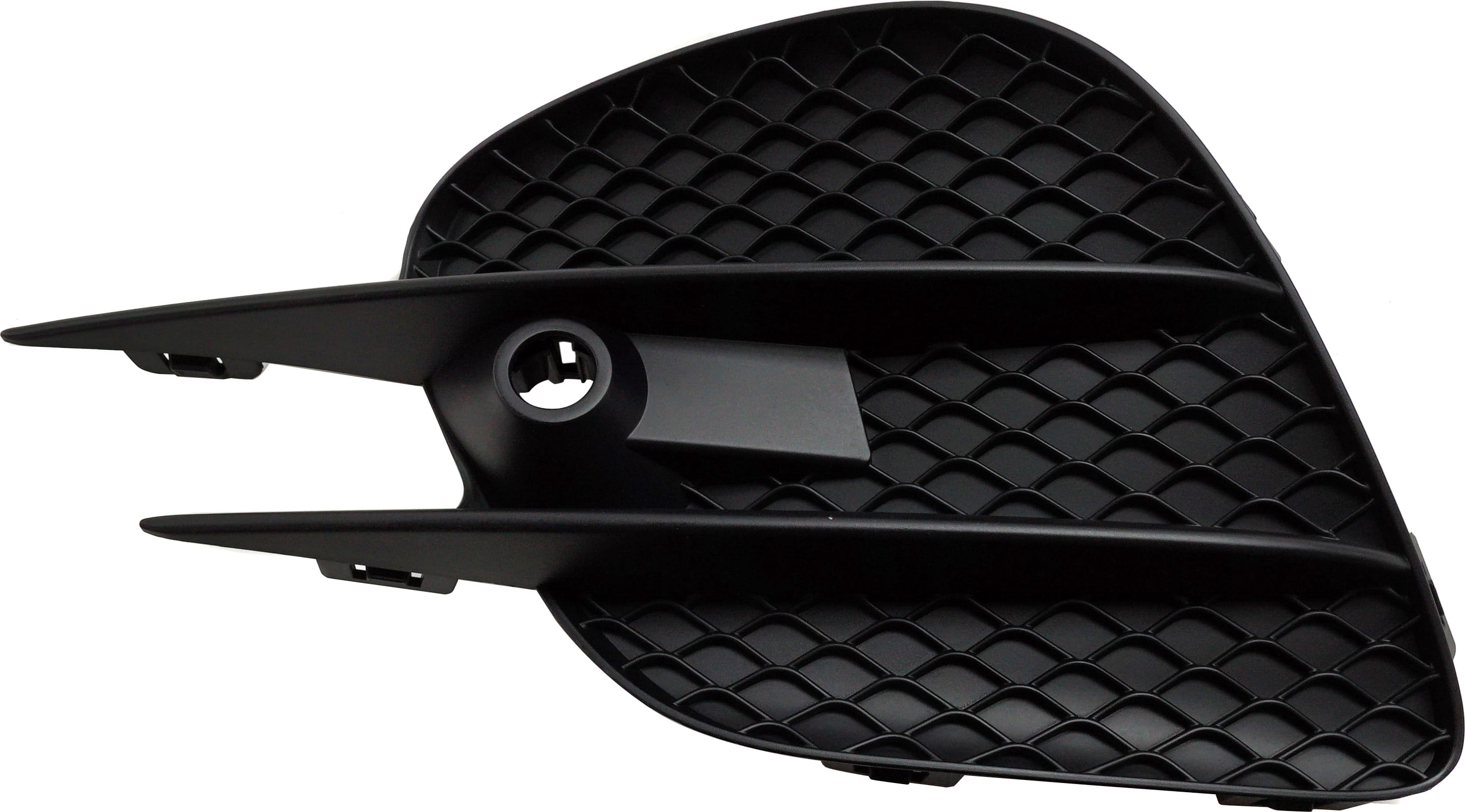 Fog Light Cover Compatible with 2016-2019 Mercedes Benz GLC300 Right Passenger Textured Black