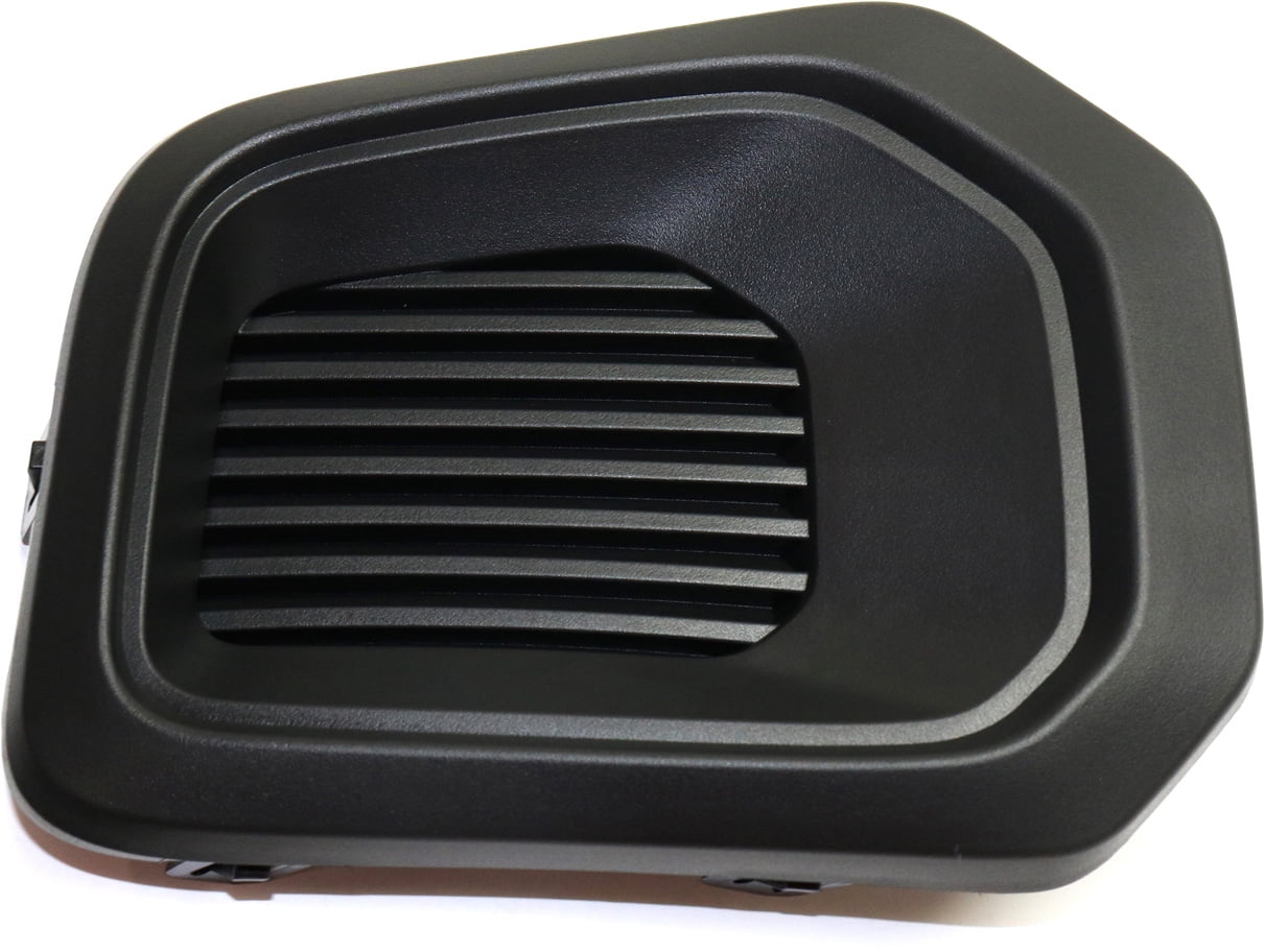 Fog Light Cover Compatible with 2016-2020 Toyota Tacoma Left Driver Textured Black