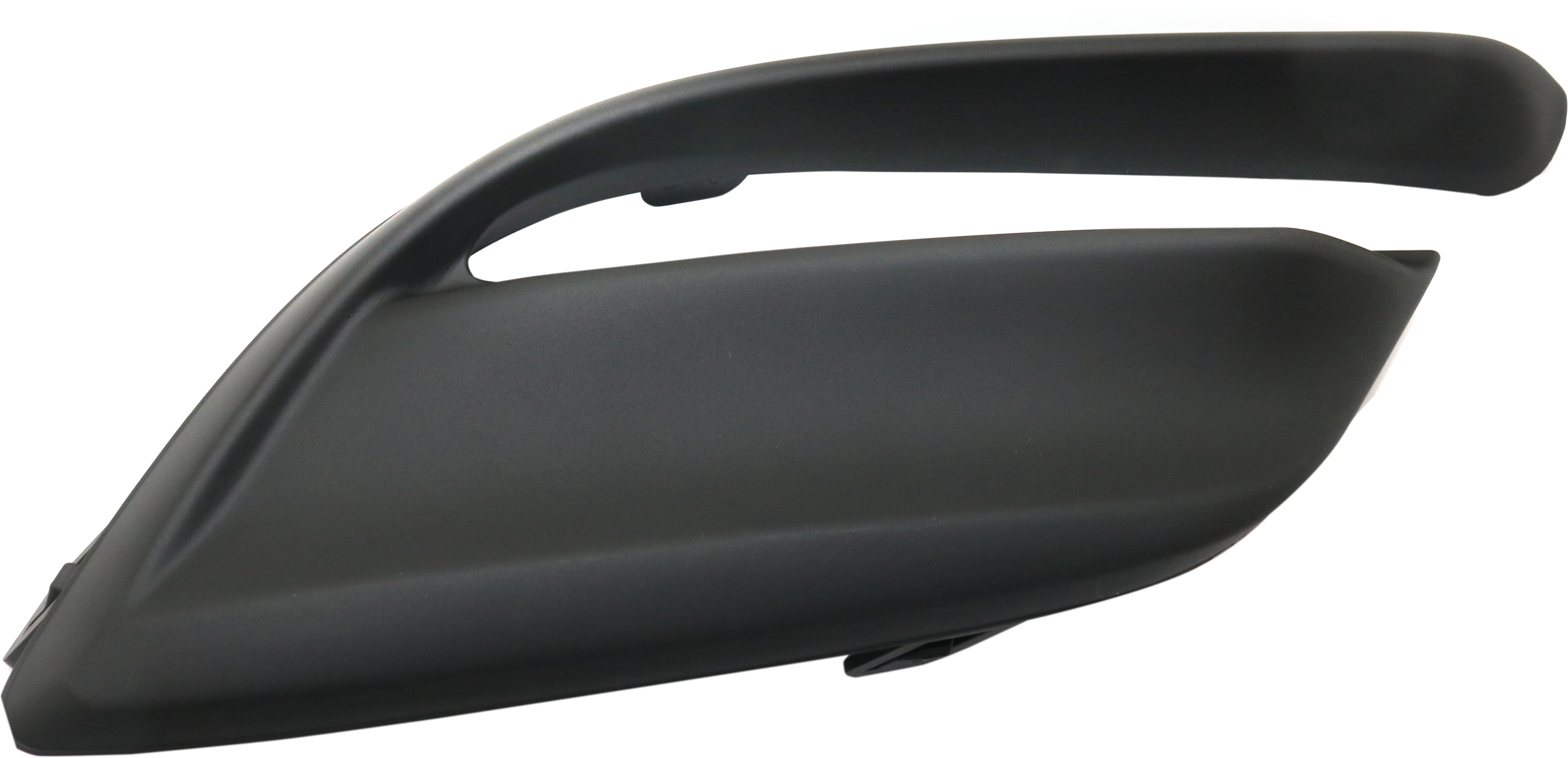 Fog Light Cover Compatible with 2017-2018 Mazda 3 Sport Right Passenger Textured Black