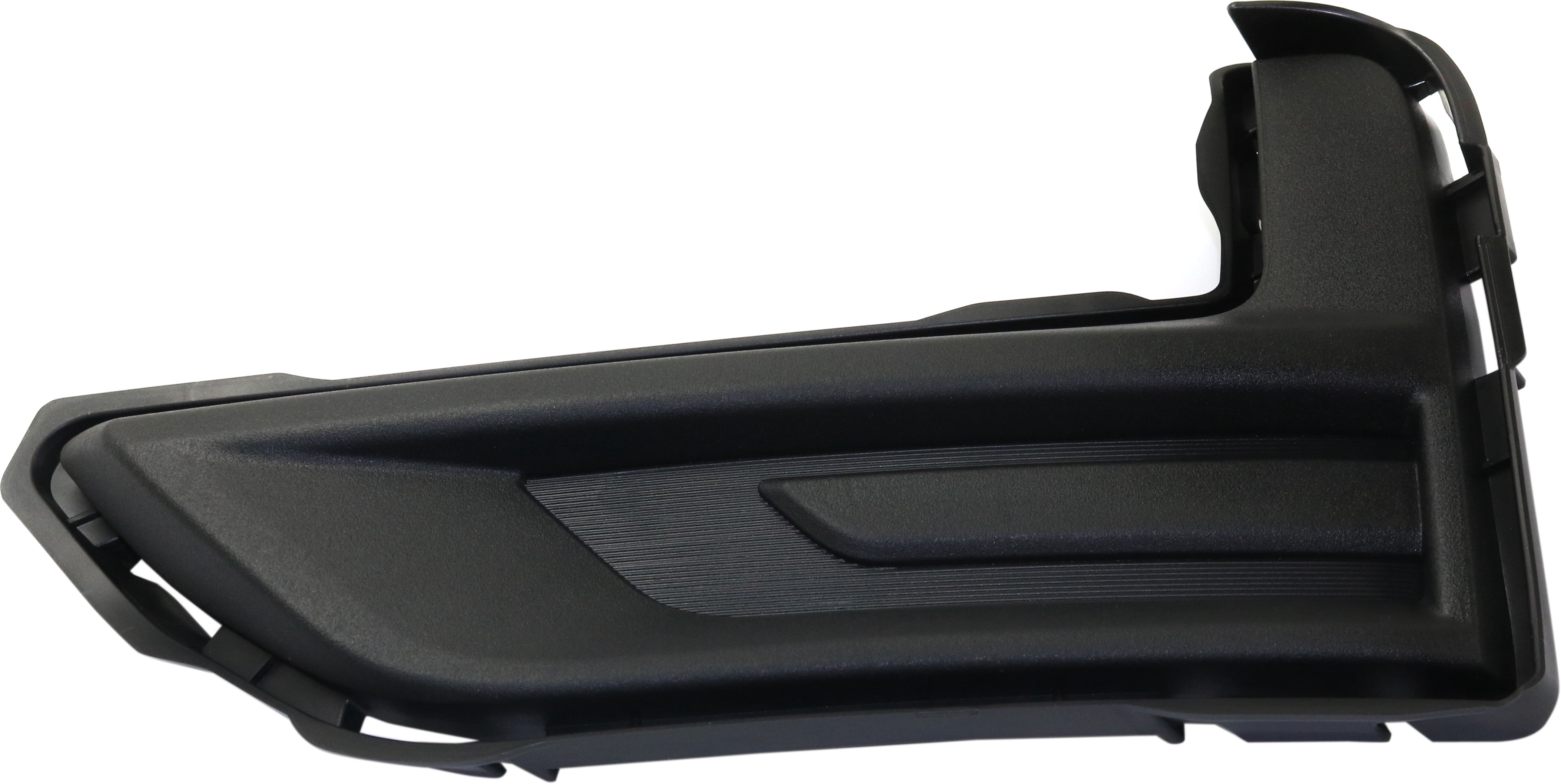 Fog Light Cover Compatible with 2017-2019 Nissan Rogue Left Driver Textured Black