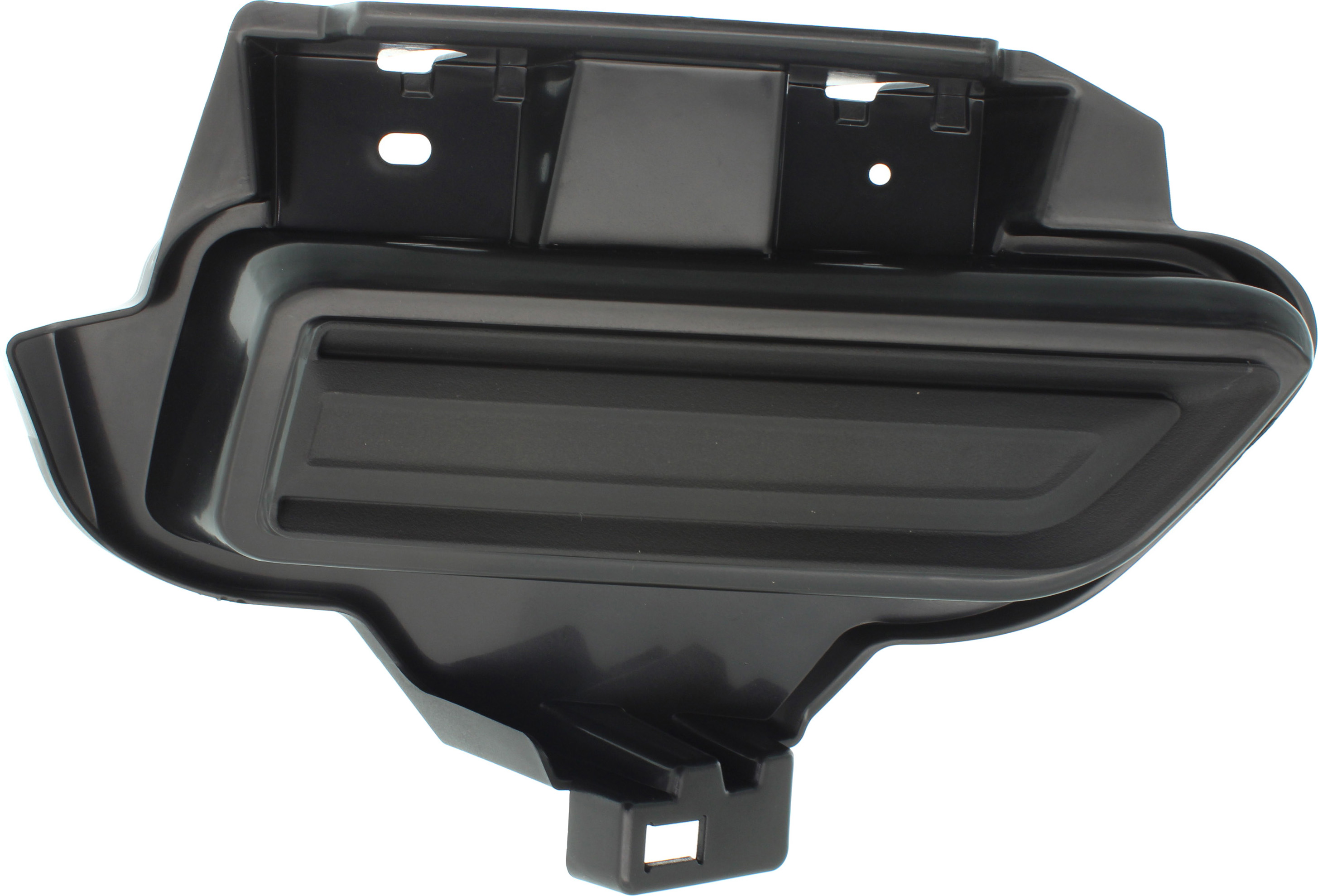 Fog Light Cover Compatible with 2017-2019 Nissan Versa Note Right Passenger Textured Black